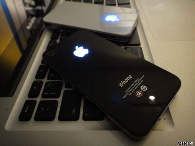 [分享] APPLE iphone4 4s 專用背光背蓋~改裝實例分享~