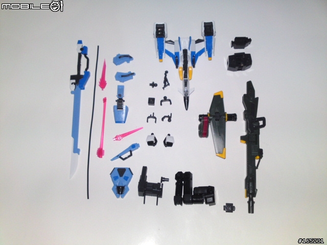 RG空中霸者素組小心得及MK-II試作彩圖