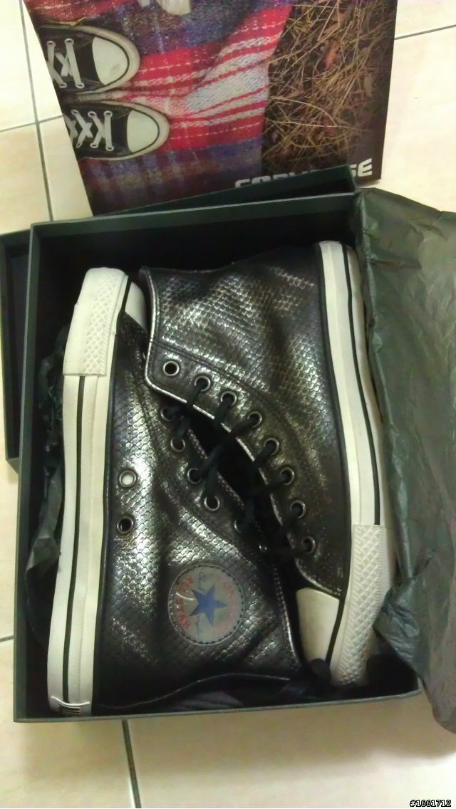 [開箱] Converse John Varvatos 蛇紋皮革