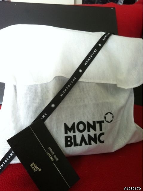 [開箱]MONT BLANC小包
