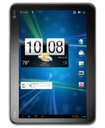 HTC最新10.1吋雙核平板Jetstream北美發售預定！