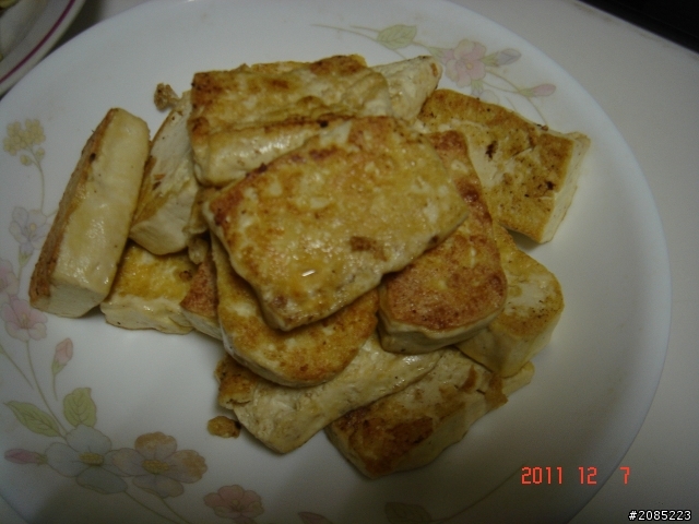 豆腐, 我煎的!