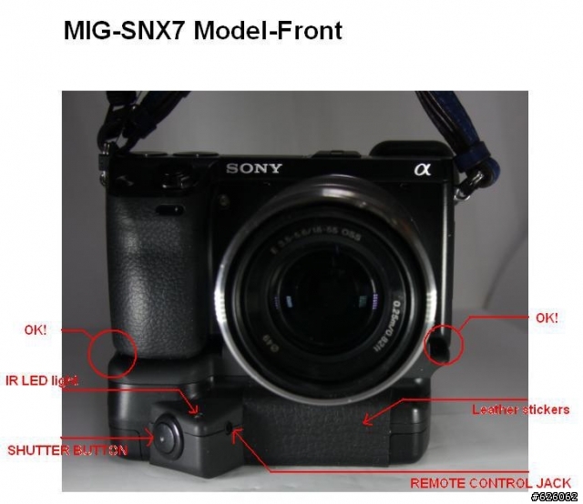"分享" 第一台 Sony NEX-7 加裝 電池握把 ...