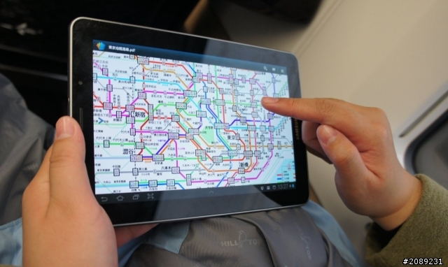 我的隨身旅遊好伴侶: Galaxy Tab7.7陪我暢遊日本！