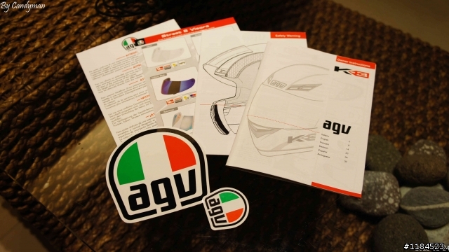 【開箱】AGV K3 五大洲(5 Continents)