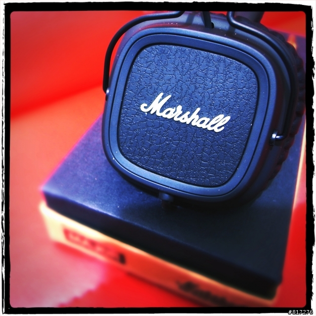 [簡單開箱]marshall headphones major