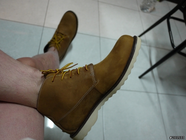 [開箱]__每個男人心中可能會有的一雙timberland __(新增搭配牛仔褲實穿照)