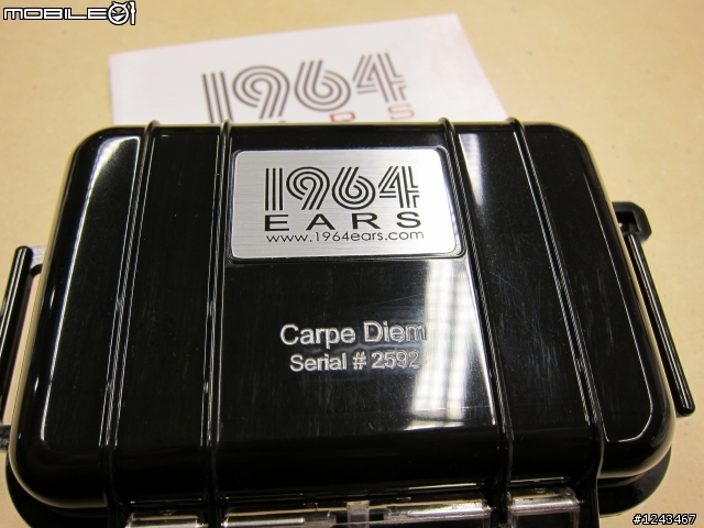 [開箱]客製耳道1964 ears T+Q(3/7更新)