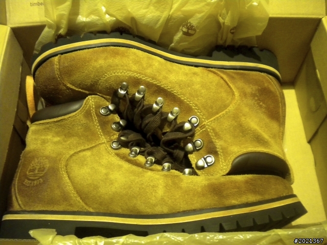[最新 第一雙靴子][Timberland 男靴、女靴 開箱x2][多張圖]  Men's Heritage Dardin Hiker  &  Junior Roll-Top Boot