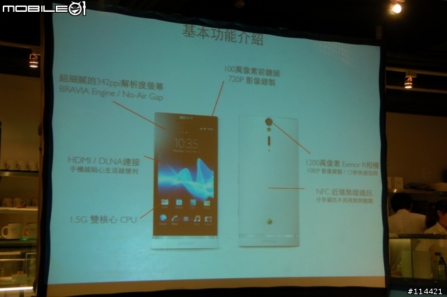 【體驗活動】(台北場) Sony 首款娛樂智慧手機 Xperia S 搶先體驗會(影音版)