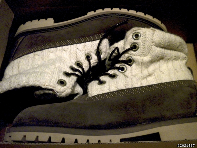[最新 第一雙靴子][Timberland 男靴、女靴 開箱x2][多張圖]  Men's Heritage Dardin Hiker  &  Junior Roll-Top Boot