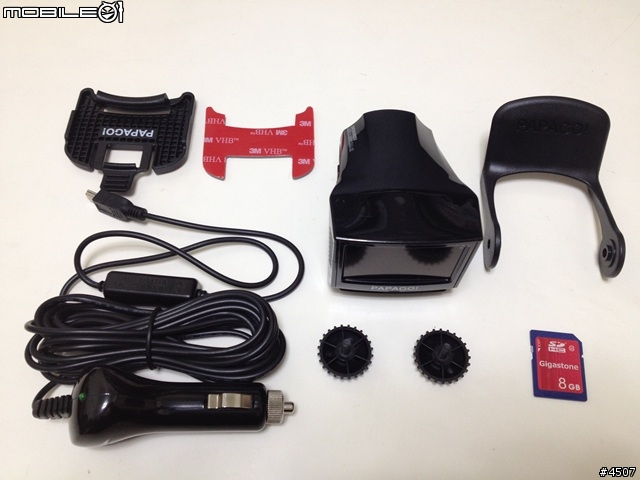 [新機測試]Papago P3 1080P Full HD行車紀錄器