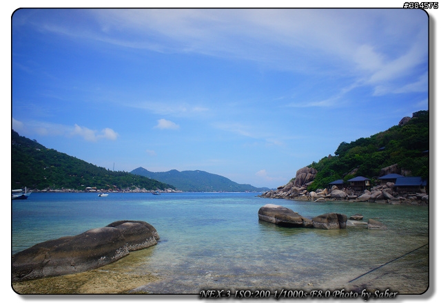 帶著NEX-3去旅行 蘇美島(龜島、海鷗島)泡水照