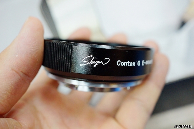 [開箱文]Shogun Contax G 鏡頭 to Nex 高品質的將軍環