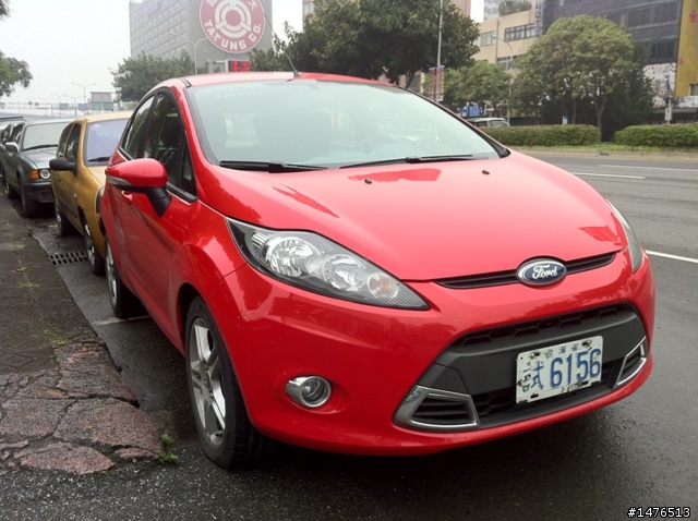 今天上班發現未上市的國產 Fiesta(車身+內裝)
