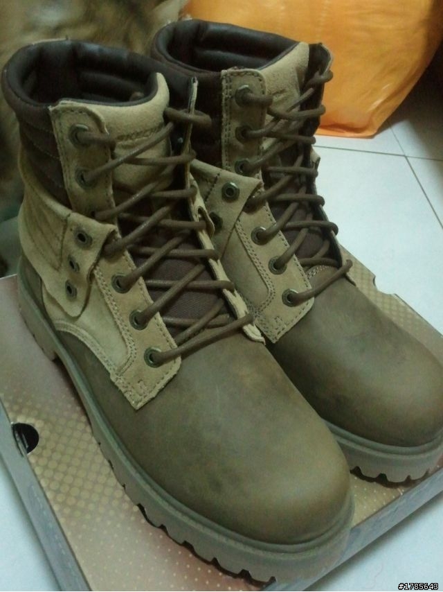 (開箱)Skechers Men's Sergeants Acorn Lace-Up Boot