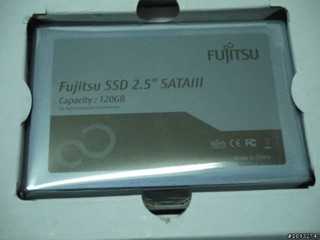 [開箱] 富士通 Fujitsu 進軍SSD之作 HLACC2031A-G1