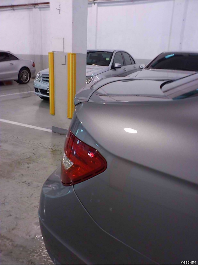 W204 C COUPE 原廠尾翼開箱