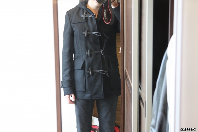 Dsquared2 牛角短大衣