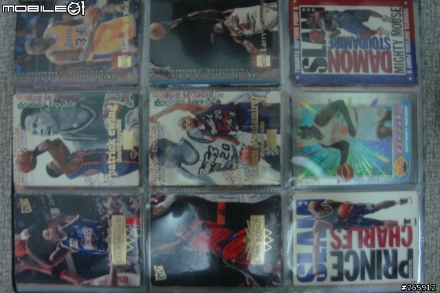 分享 這些人你認是誰                             卡齡超過10年的籃球卡