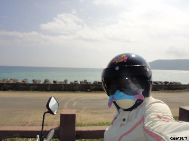 金牌妹...QC一人環島...坎坷之老天爺阿!!!!!!