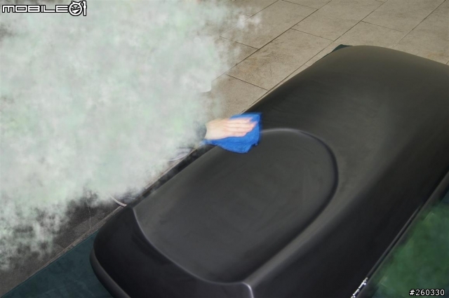 Volvo Space box, "Weekender" 車頂盒  鍍膜過程