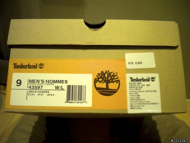 [最新 第一雙靴子][Timberland 男靴、女靴 開箱x2][多張圖]  Men's Heritage Dardin Hiker  &  Junior Roll-Top Boot