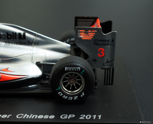 銀箭的奮力一擊 Mclaren MP4/26 小黑中國站勝利