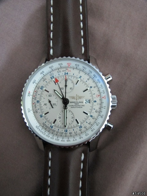 分享今天剛入手Breitling Navitimer Word