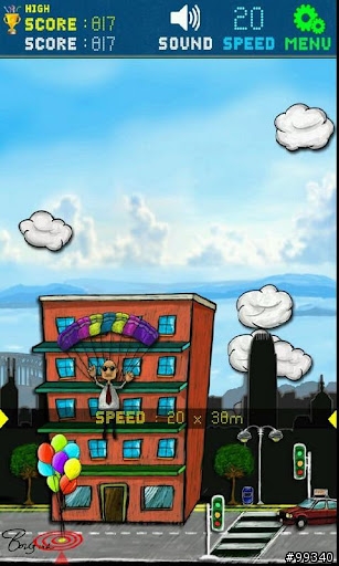 [遊戲] City FreeFall 城市跳傘 for iPhone