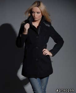［请教尺码］New Womens Superdry Jermyn Pea Trench Coat Jacket