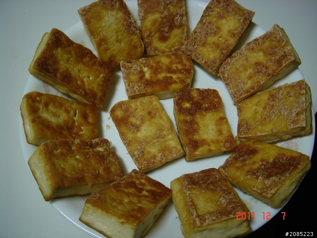 豆腐, 我煎的!