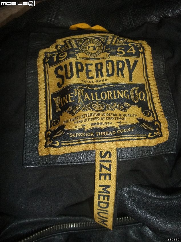 [分享]Superdry Basic Bomber Leather Jacket(2/27新增實穿照一張)