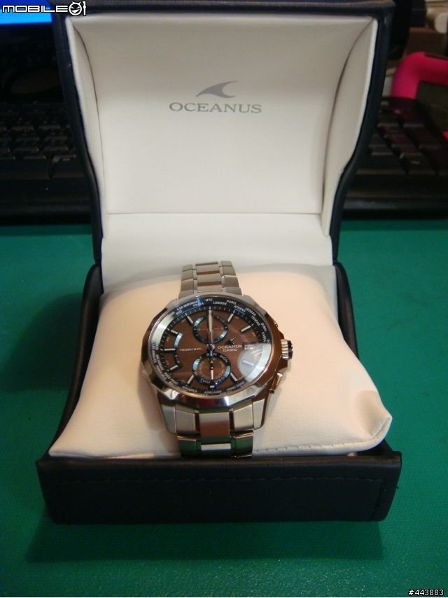 (小開箱) CASIO OCEANUS Manta OCW-S2000-1AJF