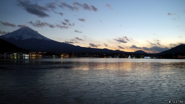 [相片]日本河口湖富士山一天的景色變化!!