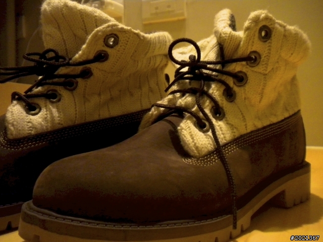 [最新 第一雙靴子][Timberland 男靴、女靴 開箱x2][多張圖]  Men's Heritage Dardin Hiker  &  Junior Roll-Top Boot