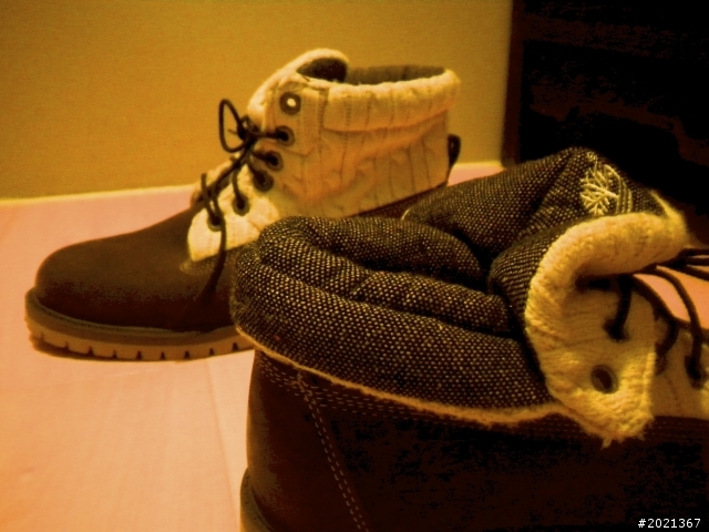 [最新 第一雙靴子][Timberland 男靴、女靴 開箱x2][多張圖]  Men's Heritage Dardin Hiker  &  Junior Roll-Top Boot