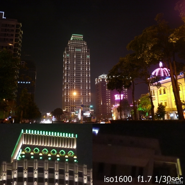 20mm f1.7+0.7x wide converson lens