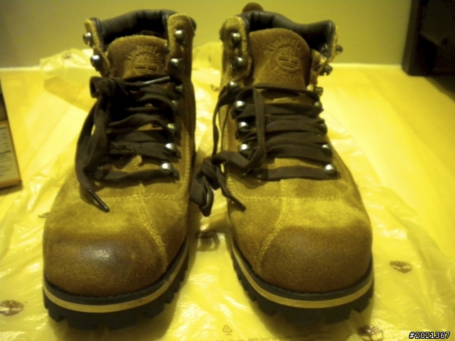 [最新 第一雙靴子][Timberland 男靴、女靴 開箱x2][多張圖]  Men's Heritage Dardin Hiker  &  Junior Roll-Top Boot