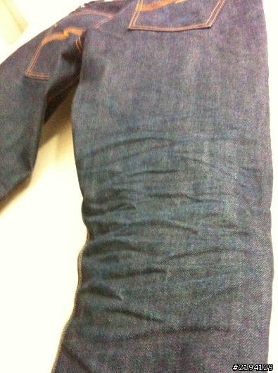 [養褲分享] Nudie Grim Tim Dry Orange Selvage Jeans, GT橘耳