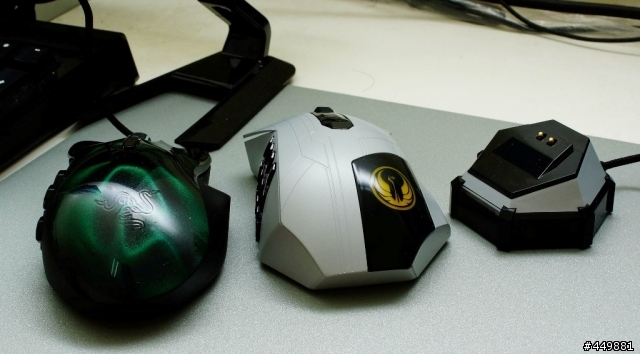 Razer SWTOR無線星戰鼠開箱 + Naga家族大合照