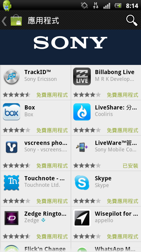 SonyEricsson還真的消失了....