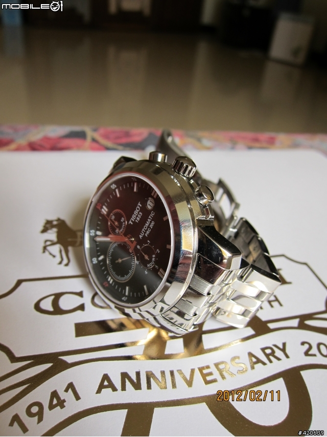 [開箱] TISSOT PRC200 機械錶 T0144271105100