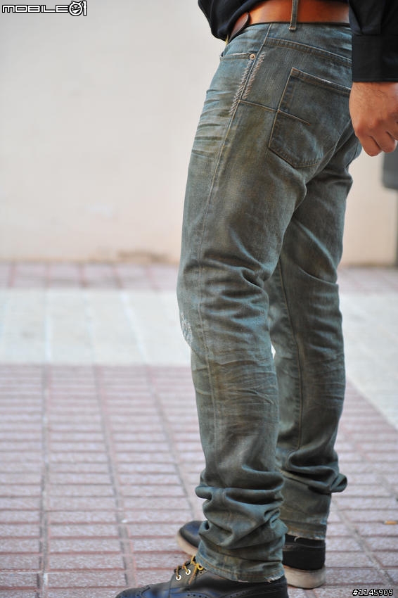 [經典中的經典]Dior Homme 04SS "STRIP" Bleu Clair灰泥上膠褲