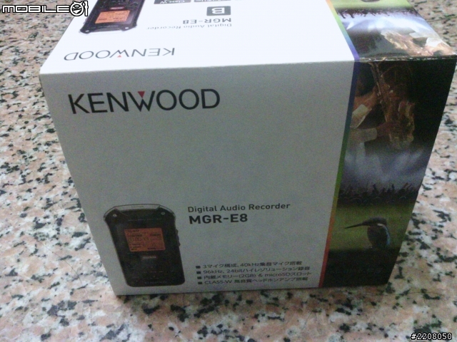 (開箱)KENWOOD MGR-E8