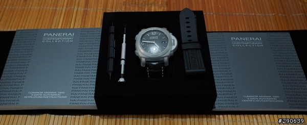 【開箱】PANERAI CONTEMPORARY Luminor Marina 1950 3 Days Automatic PAM00312