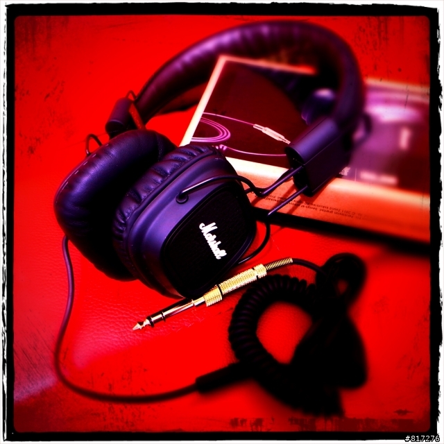 [簡單開箱]marshall headphones major