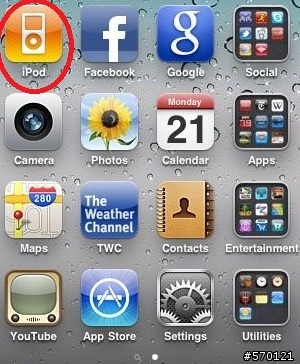iPhone4S 取消 iPod app 了嗎?