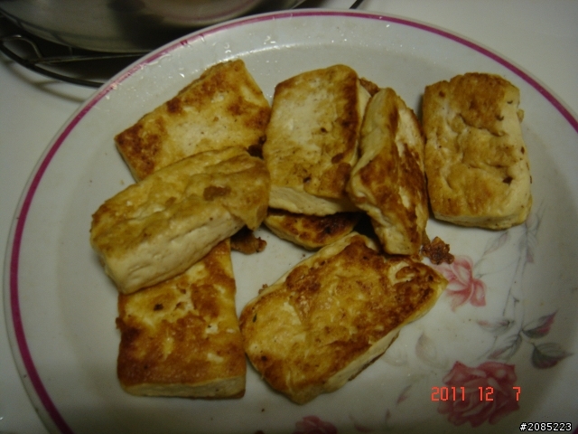 豆腐, 我煎的!