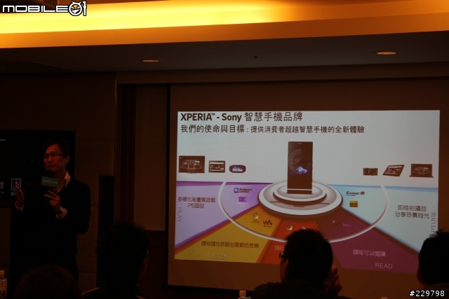 高雄漢來飯店會議廳  Xperia S發表會 超簡單心得